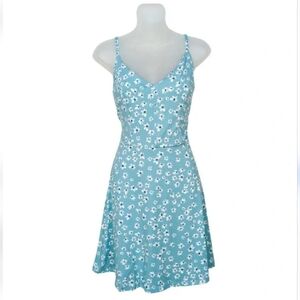 MARKET & SPRUCE Stitch Fix Lt Blue Alisha Above Knee Knit Dress Women's …